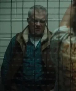 Trigger Warning 2024 Anthony Michael Hall Suede Vest