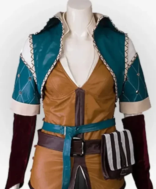 Triss Merigold The Witcher 3 Brown Jacket