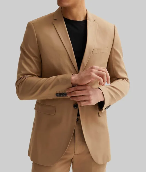 Tristan Tate Talisman Brown Coat Suit