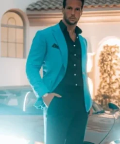 Tristan Tate Talisman Green Suit Jacket