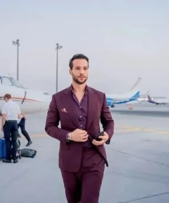 Tristan Tate Talisman Purple Suit
