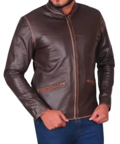 Tron Legacy Garrett Hedlund Brown Jacket For Men And Women