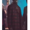 True Story Wesley Snipes Plaid Wool Long Coat