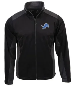 Tuckie Detroit Lions Black Full-Zip Jacket