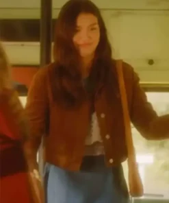 Katherine Heigl TV Series Firefly Lane 2021 Firefly Lane Brown Jacket