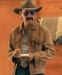 Tulsa King Max Casella Brown Jacket
