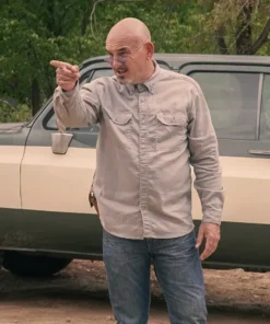 Tulsa King Ritchie Coster Cotton Jacket