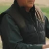 Tv Series Yellowstone Season 5 John Dutton Kevin Costner Puffer Vest For Sale