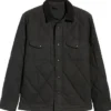 Tyler Locke and Key Black Quilted Cotton Jacket