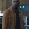 Tyrese Gibson Fast & Furious 9 Roman Pearce Brown Cotton Jacket