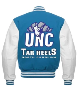 UNC University of North Carolina Tar Heels Blue Letterman Varsity Jacket For Sale