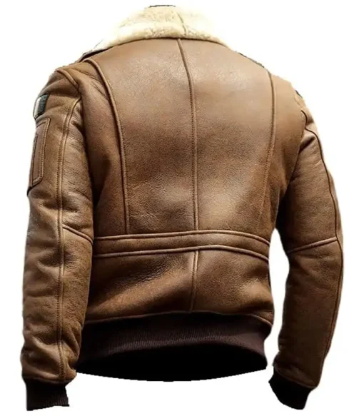 USSAF Casual Air Force Flight Pilot Cockpit G1 Brown Bomber Leather Jacket For Unisex