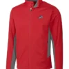 Udale Detroit Lions Red Full-Zip Jacket