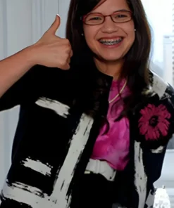 Ugly Betty S04 America Ferrara Brush Stroke Black Jacket