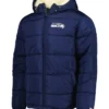 Una Runte Seattle Seahawks Puffer Jacket