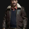Uncharted 4 Victor Sullivan A2 Brown Bomber Leather Jacket