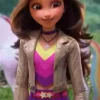 Unicorn Academy Sophia Mendoza Brown Leather Jacket