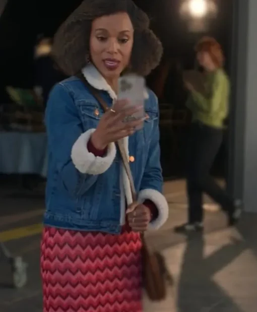 Unprisoned S02 Kerry Washington Denim Blue Jacket