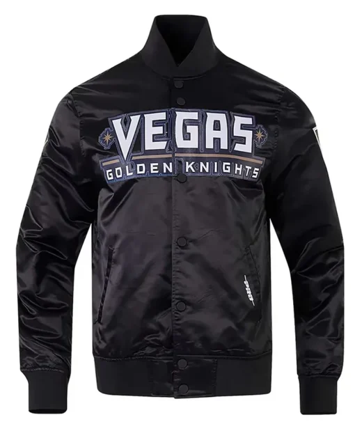 Vegas Golden Knights Glam Varsity Jacket