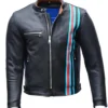 Venom 2 Eddie Brock Leather Fur Collar Black Jacket
