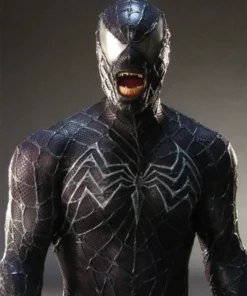 Venom Spiderman Cosplay Costume Leather Jacket
