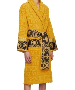 Versace Yellow Robe For Men