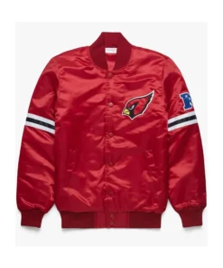 Vibhu Arizona Cardinals Red Varsity Jacket