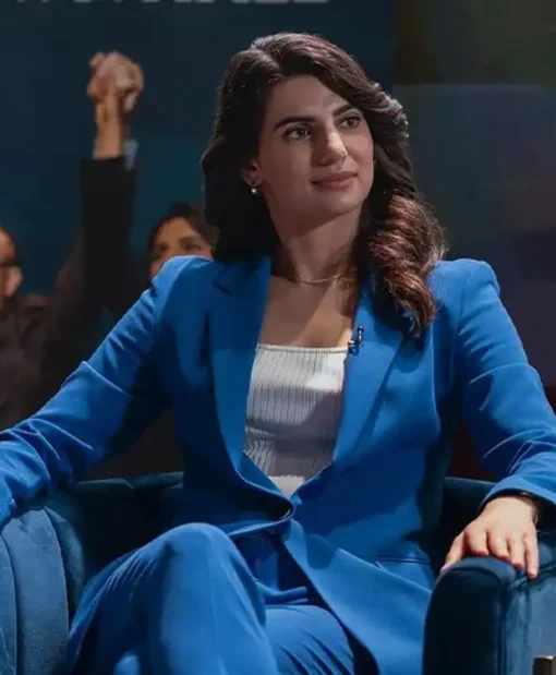 Victoria Neuman Gen V 2023 Blue Blazer Coat