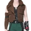 Video Game Final Fantasy VII Remake Barret Wallace Brown Vest