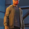 Video Game Spider-Man Miles Morales Grey Fleece Hoodie