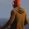 Video Game Spider-Man Miles Morales Grey Hoodie