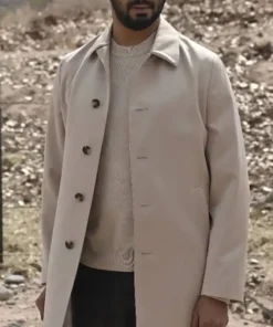 Vinny Chhibber Big Sky Off White Cotton Long Coat