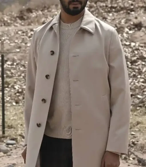 Vinny Chhibber Big Sky Off White Cotton Long Coat