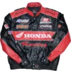 Vintage Honda Racing Leather Jacket