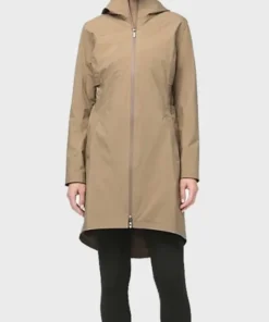 Virgin River S02 Melinda Monroe Beige Cotton Coat