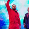 WWE 2022 Roman Reigns Full Red Tracksuit
