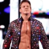 WWE Chris Jericho Black Leather Light Up Jacket