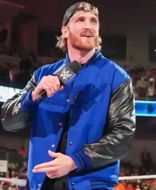 WWE Logan Paul Letterman Varsity Jacket