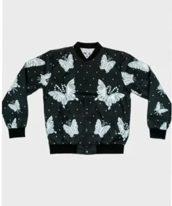 WWE Ric Flair Black Entrance Varsity Jacket