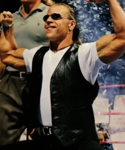 WWE Shawn Michaels Leather Vest