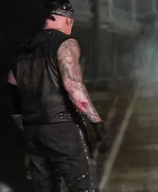 WWE Wrestlemania 36 Undertaker Leather Vest