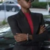 Wakanda Forever Okoye Film Black Panther Danai Gurira Suiting Blazer Coat