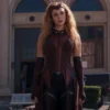 Wanda Sleeveless Doctor Strange Costume Leather Jacket