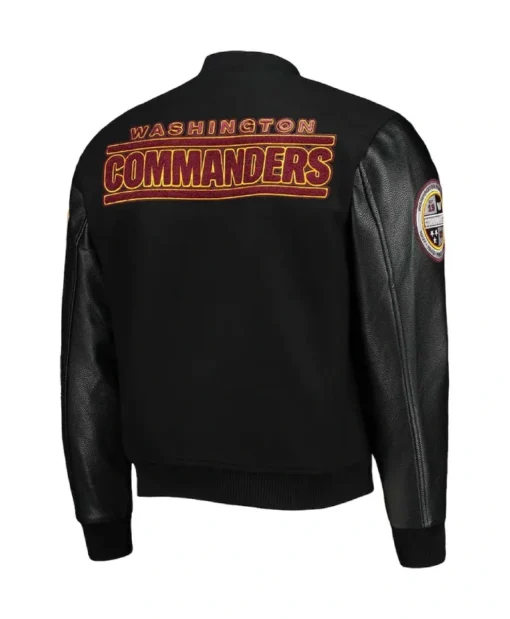 Order this Washington Commanders Leather Jacket