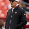 Washington Commanders Sideline Coach Black Bomber Jacket