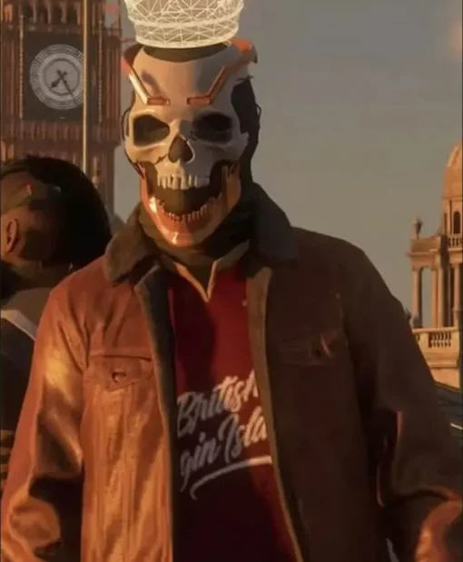 Watch Dogs Legion Ian Robshaw Brown Gaming Jacket