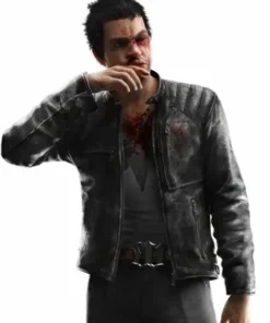 Watch Dogs Maurice Vega Black Leather Gaming Jacket