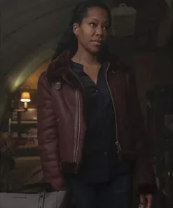 Watchmen Angela Abar Brown Jacket