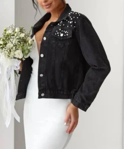 Wedding Bride Denim Jacket