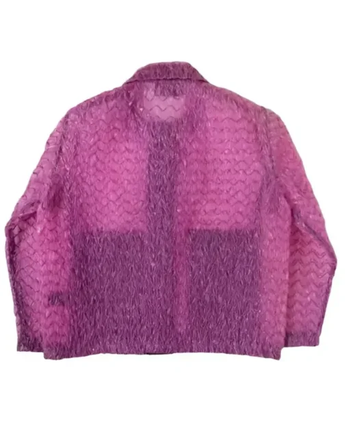 Wednesday 2022 Enid Sinclair Wrap Pink Bubble Jacket
